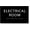 Black, variant on ADA CENTRAL SIGNS 6" X4" Electrical Room Sign- Tactile Graphics Grade 2 Braille Text | Modern Utility Wall Mount Adhesive Strips Plastic Signs For Schools, Offices, Businesses, Apartments & Restaurant