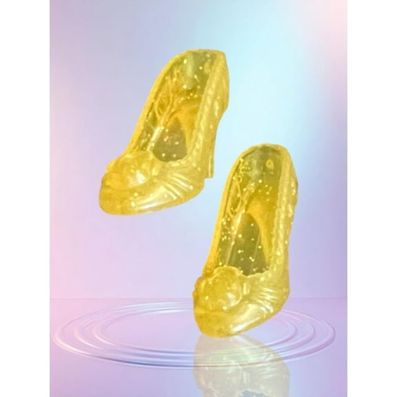 Lol Surprise doll OMG Bartz Doll Yellow Sparkly HIGH HEEL Stiletto PUMPS SHOES
