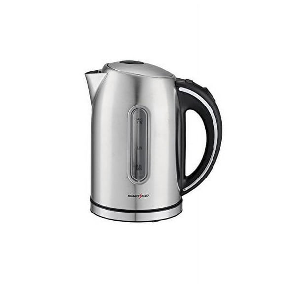 EUROSTAR EKS17S 1.7L Electric Stainless Steel Electric Kettle, Silver
