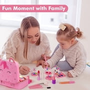 Sendida Real Washable Kids Makeup Set -Girls Princess Toy & Birthday Gift for Girl Age 3-12 Little Girls