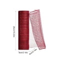 thumbnail image 3 of Christmas Deco Mesh Ribbon Roll with Metallic Foil Glitter, Wired for Wreaths, Garlands, Bows and Holiday Home Decorations, 3 of 6