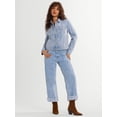 thumbnail image 2 of Jessica Simpson Women's Denim Trucker Jacket ,Sizes XS-XL, 2 of 5