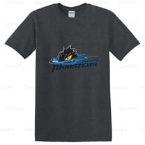 OmniFit27 Sport Monsters Hockey Team Fan Apparel, AHL Supporter Graphic Design Game Day T-Shirt, for Unisex, up to size 5XL.