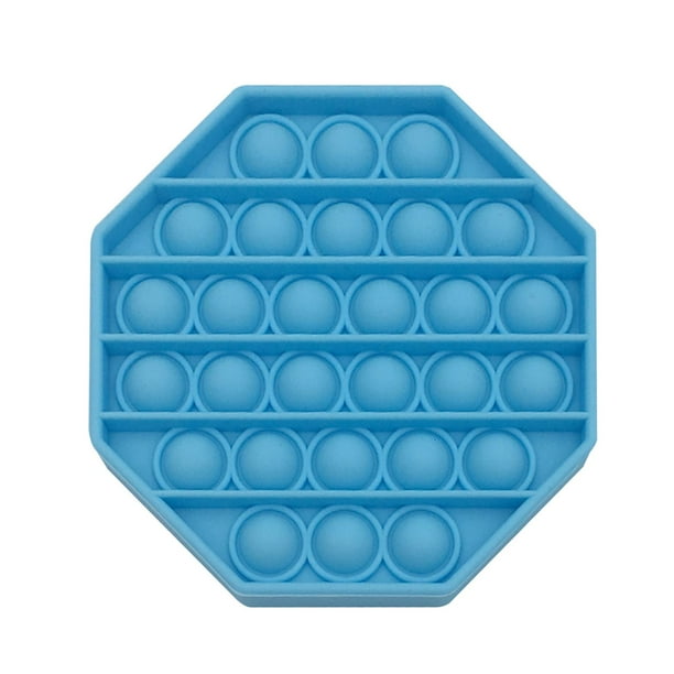 Horypt Push Pop Bubble Sensory Round Fidget Toy Stress Reliever Toy - Walmart.com - Walmart.com