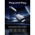 thumbnail image 2 of Transmisor y receptor HDMI inalámbrico YVQ 4K 1080P Plug & Play, 2 of 8