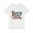 thumbnail image 4 of Odeerbi Toddler Boys Girls Christmas T-shirt Christmas Print Casual Short Sleeve Tops Shirt Toddler Clothes White, 4 of 4
