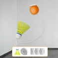 thumbnail image 6 of yotijar Badminton Solo Trainer Adjustable Height Solo Practice for Games 2 Balls, 6 of 8
