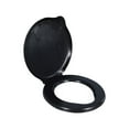 thumbnail image 2 of Asiento de inodoro para acampar con tapa, ligero, redondo, diámetro de 12,01'' para cubo de 20 L, a presión, para emergencias, senderismo,, 2 of 8