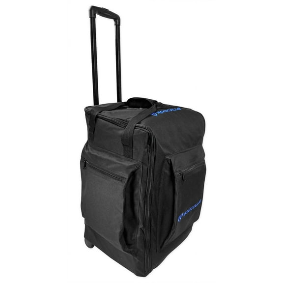 Rockville Rolling Travel Bag For Chauvet Intimidator Hybrid 140SR Moving Head