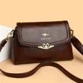 thumbnail image 2 of Bolsos cruzados de cuero de PU para mujer, bolsos de mensajero de hombro para mujer, bolsos y carteras de diseñador de lujo para mujer, 2 of 5