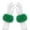 02#Green, variant on Fluffy Winter Sleeve Cuffs Featuring Elastic Wrist Openings And Faux Fur Texture For Women’s Coats Sweaters And Costumes