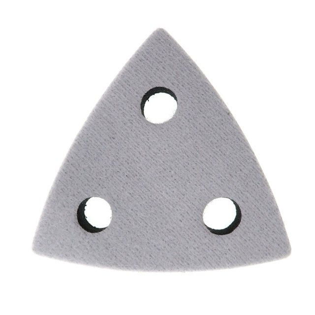 80x80x80mm Triangle 3Hole Backing Pad Soft Interface Pad& Sanding Pad