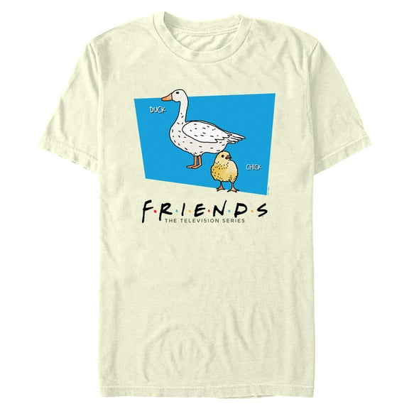 Mens Friends The Chick and the Duck T Shirt