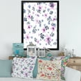 thumbnail image 3 of Designart 'Petals and Pink Flowers' Traditional Framed Art Print, 3 of 4
