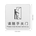 thumbnail image 2 of Keep Door Closed Sign Please Keep Door Closed Warning Sign Office Closed Sign For Door, 2 of 5
