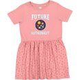 thumbnail image 3 of Inktastic Future Astronaut Outerspace Rocket Girls Toddler Dress, 3 of 5