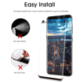 thumbnail image 4 of Screen Protector for Samsung Galaxy S9 (2-Pack),Curved Anti-Scratch High Definition Tempered Glass Screen Protector Suitable for Galaxy S9, 4 of 5