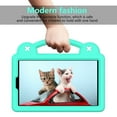 thumbnail image 2 of for Samsung Galaxy Tab A7 Lite 8.7 inch 2021(SM-T220/T225/T227),Cute Kids Kawaii Cover 3D Cartoon Handle & Stand Soft Silicone Shockproof Lightweight Rugged Case,Mint, 2 of 7