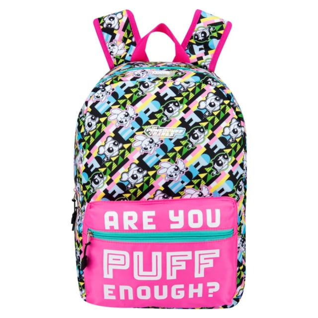 Mochila Escolar Powerpuff Girl Multicolor Marca Yadatex Chicas Super Poderosas