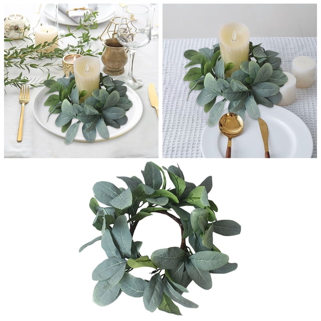 Candles & Holders Bohemian Floral Rings & Garland Cylindrical Candle Holder for Wedding Home Table Centerpiece Suites Creativity