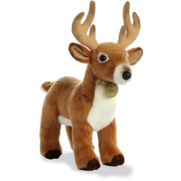 Wild Republic Cuddlekins White Tail Buck Stuffed Animal, 12 Inches ...
