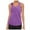 Purple, variant on Prolriy Athletic Gym Workout Tops for Women Backless Workout O-Neck Yoga Sleeveless Women's Tops Tank Breathable Women's Blouse Tank Top for Women, Womens Tops Purple M