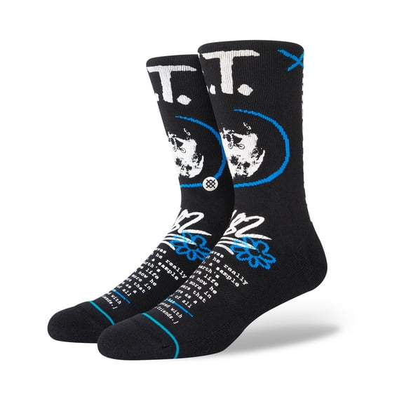 Extra Terrestrial Crew Socks [Black]