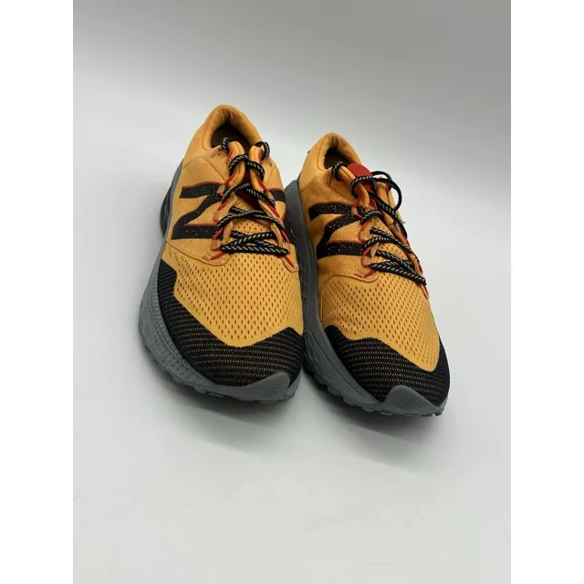 New Balance Mens Size 10.5 Fresh Foam More Trail v1 EE Habanero/Ocean Gray Shoes