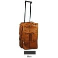 thumbnail image 1 of David King &amp; Co 295B 20 in. Rolling Duffel- Black, 1 of 2