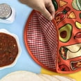 thumbnail image 3 of DEBGFS Sac Isotherme Alimentaire Portable Résistant à la Chaleur pour Tortillas, 30cm, 3 of 6