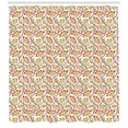thumbnail image 3 of Ambesonne Art Nouveau Shower Curtain, Vibrant Japanese, 69"Wx84"L, Multicolor, 3 of 3