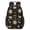 Sun and Moon, variant on Sun and Moon Gothic Pattern 17" School Backpacks for Teens,Waterproof Oxford Fabric,S-Shape Padded Straps for School,Travel,Hiking,Camping