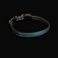 thumbnail image 2 of Sherry Kline LED Light-Up Pet Collar - USB Rechargeable - Flashing Glow in the Dark Size Small, Color: Blue, 2 of 5