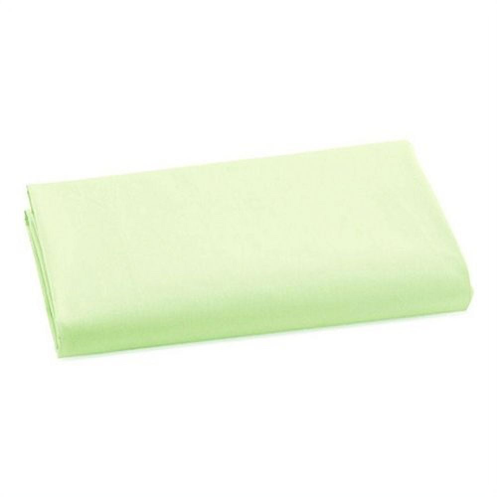 Bacati - Solid Crib or Toddler Bed Fitted Sheet 100% Cotton Percale