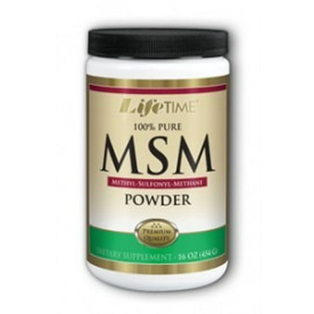 - MSM 100% Pure 2500mg LifeTime 16 oz Powder