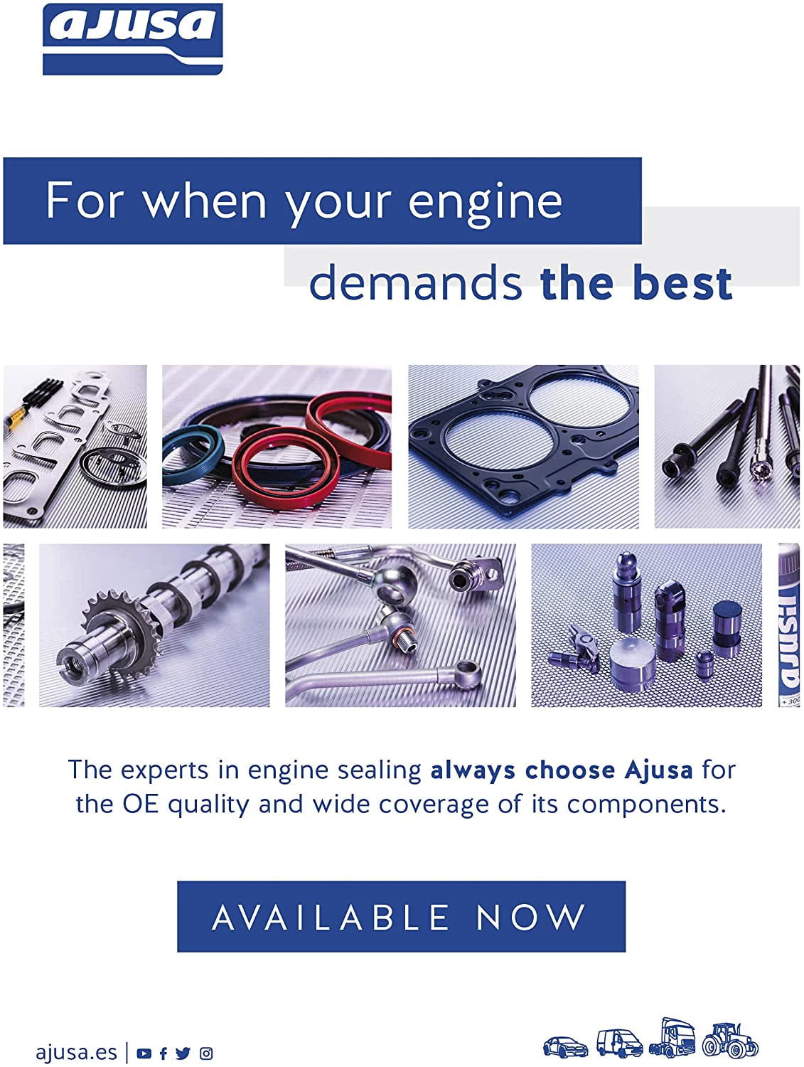 Ajusa 19002200 Exhaust Pipe Flange Gasket