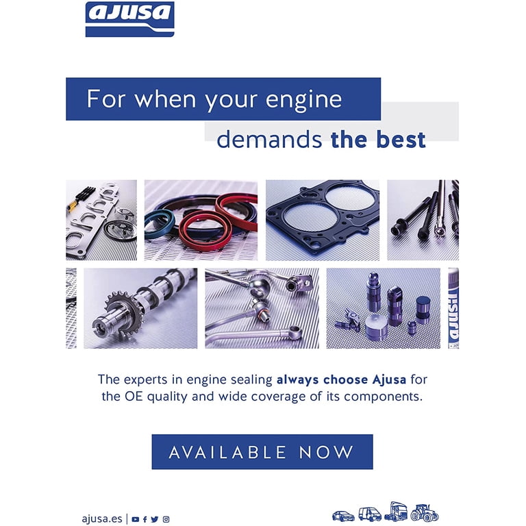 Ajusa Cylinder Head Gasket Set For Jeep Grand Cherokee 3.1 TD - Compatible With 1998-2005 Models
