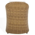 thumbnail image 6 of Safavieh Melbourne Wood and AluminumWicker Outdoor Dining Chair in Natural/White, 6 of 11