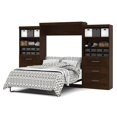 thumbnail image 1 of Bestar Pur Lit Escamotable Grand et 2 Unités de Rangement avec Tiroirs (136”) - Offert en 2 Couleurs, 1 of 11