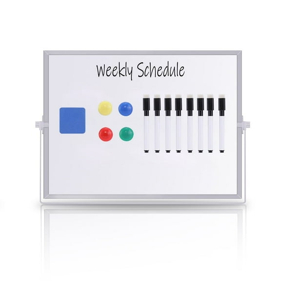 Dry Erase Board Double-Sided Magnetic Whiteboard with Stand for Office Home Supplies