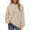 Khaki#oversized sweatshirt pullover, variant on DDAPJ pyju Women's Textured Sweatshirt Lightweight Drawstring Hoodies Fall Casual Hooded Pullover Tops with Pocket