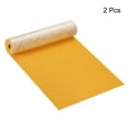 thumbnail image 3 of Autoadhesivos Terciopelo Parches Reparación Parches Amarillo 58x8 para Ropa Reparación Artesanías Reparación Kit Mochila Zapato Decoración Paquete 2, 3 of 5