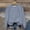 Dark Gray(New), variant on PNTUTB Women's Round Neck Long Sleeve Fashion Shimmering Print Casual Oversized Pullover Sweatshirt