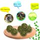 thumbnail image 4 of Pelota de hierba natural para masticar Kathson para pequeños animales, 4 of 7