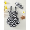 thumbnail image 2 of CIYCuIT Newborn Baby Girl Sleeveless Romper Boho Summer Clothes Flowers Jumpsuits with Headband 0-18 Months, 2 of 9