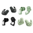 thumbnail image 3 of YAOMOBB Bouchons d'Oreilles en Mousse à Mémoire de Forme Bouchons d'Oreilles en Silicone Doux Réutilisables Réduction de Bruit pour Dormir à la Maison Ou au Bureau, 3 of 7