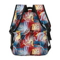 thumbnail image 4 of Fotbe Hawaiian Style Pattern Casual Backpack for School, Travel, and Outdoor Activities - Durable, Lightweight, and Comfortable, 4 of 5