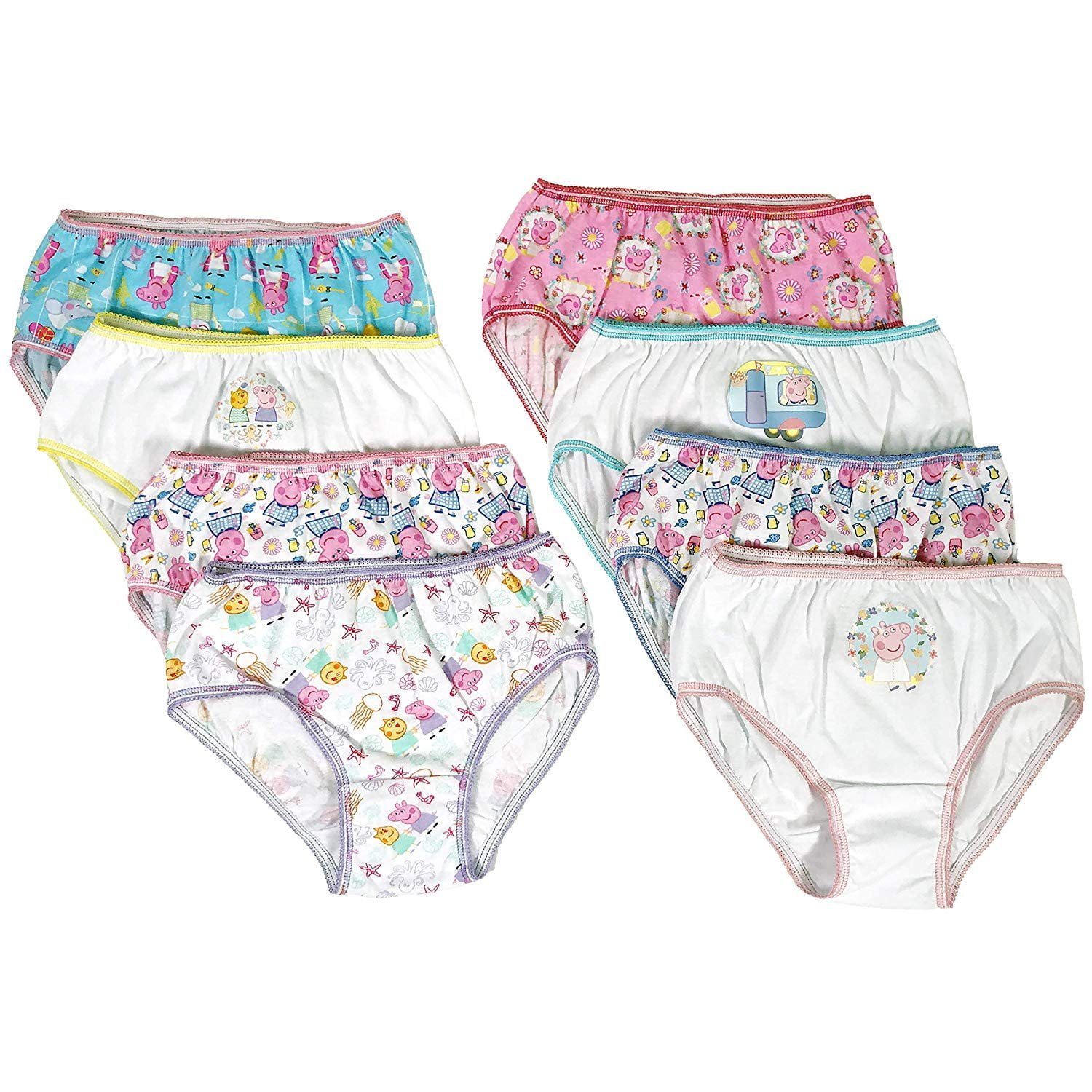 Peppa Pig Girls 3 Pack Sleeveless Vest Age 2-3 Years Underwear