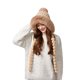 thumbnail image 4 of Gorro de Invierno de Punto Grueso y Cálido | Gorro de Lana Resistente Al Viento con Forro Polar, Orejeras y Cubrebocas | Gorro Acogedor para Clima Frío, Ideal para Deportes Al Aire Libre, Ropa Inform, 4 of 6