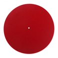 thumbnail image 6 of Platter Made of Felt, Turntable Matte Slipmat Red, Diameter 300mm,, 6 of 8